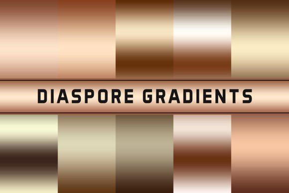 Diaspore Gradients for Creative Projects