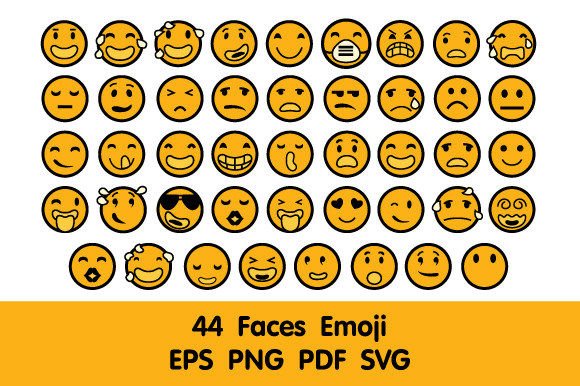 Facial Expressions of Emojis