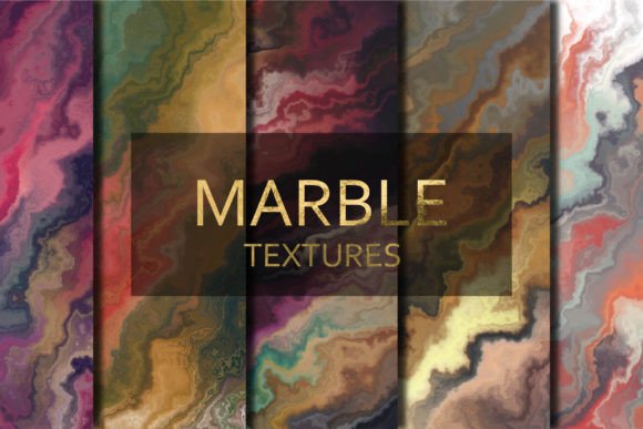 Marble Abstract Backgrounds for Creative Projects