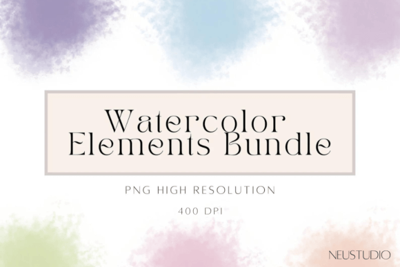 Pastel Watercolor Splash Background