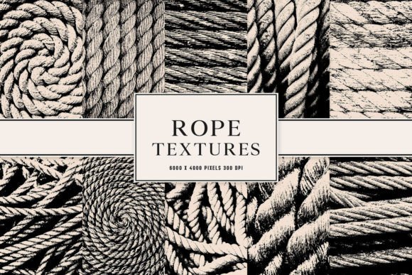 Rope Textures: Elevating Digital Creativity with Modern Design