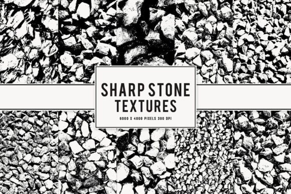 Sharp Stone Textures: A Versatile Asset for Modern Digital Projects